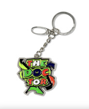 New Official VR46 " THE DOCTOR" Metal KeyRing - VRUKH 399103