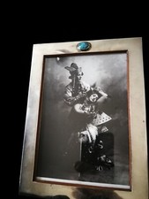 EXQUISITE RARE, CYMRIC, ORIGINAL LIBERTY & CO  SILVER PHOTO FRAME WITH RUSKIN