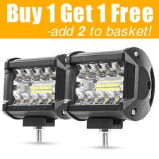 LED Work Light Bar Flood Lights Driving Lamp Offroad Car Truck SUV ATV 4WD IP67