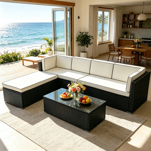 Seater rattan garden - seater,