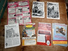 Vintage books adverts inserts - vintage,