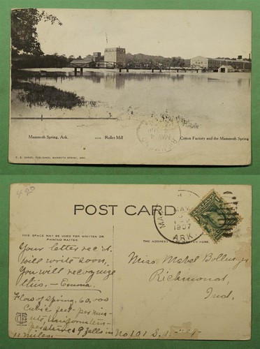 Who 1907 mammoth spring ar - dr,