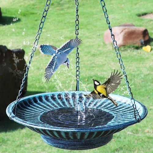 Inch blue hanging bird - 12.3,