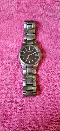 Seiko 5m62 0am0 kinetic mens - seiko,