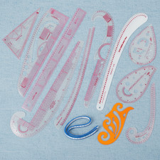 French curve metric ruler sew - curve,