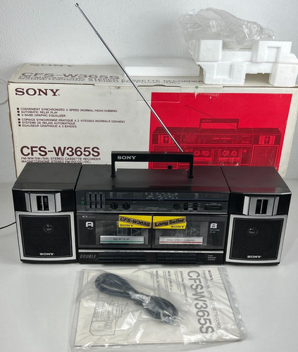 Sony cfs w365s - sony, stereo