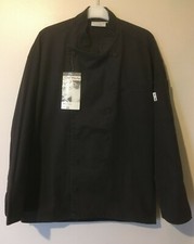 Chef Works Coat Jacket Mens Executive 100% Cotton Chefs Size XS NEW Charcoal