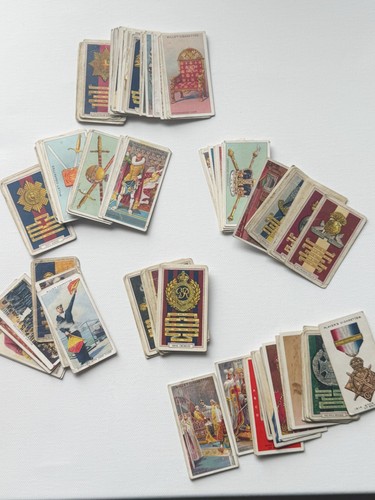 100 vintage cigarette cards - vintage,