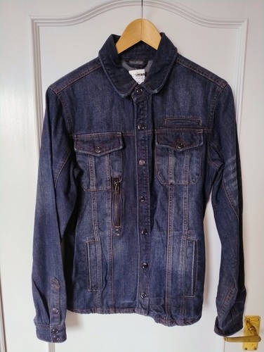 Mens denim jacket soul - denim, by