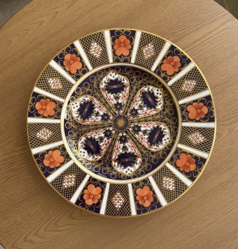 Royal crown derby - crown, imari
