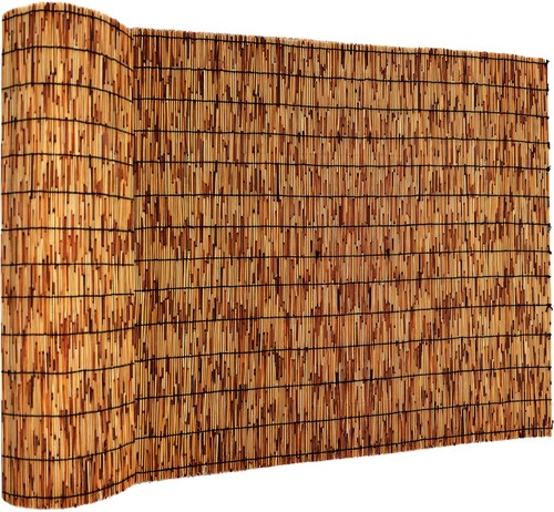 Handwoven bamboo fencing panel - bamboo,