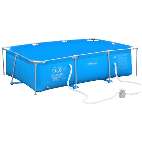 Outsunny steel frame swimming - outsunny,
