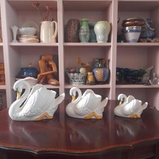 A stylish set of 3 SylvaC swan