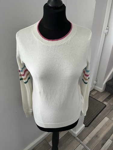 Boden white sweater - white,