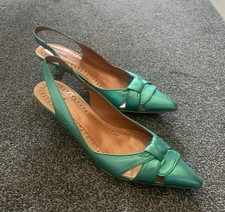 Bronx Turquoise Court Shoes Size 3