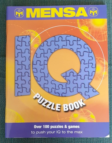 Mensa puzzle book - mensa, iq