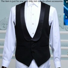 Men Formal Suit Vest Waistcoat