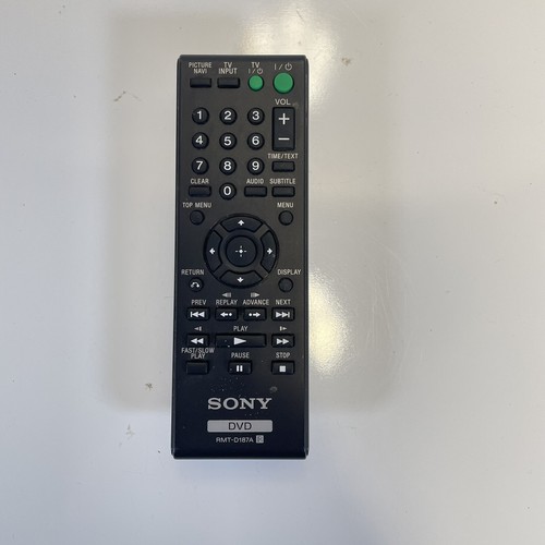 Sony remote rmt - rmt-d187a, for