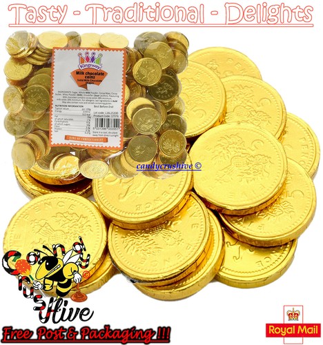 Large milk chocolate - large, gold