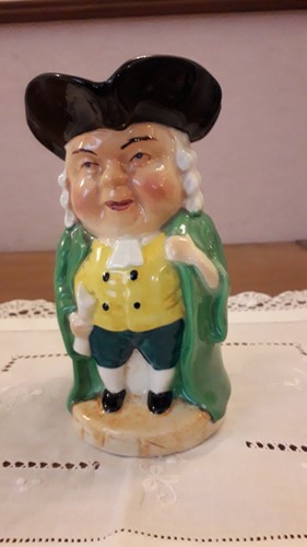 Burlington ware charactor toby - burlington,