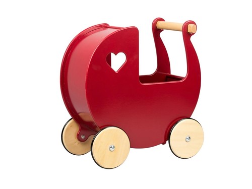 Moover red wooden - moover, pram