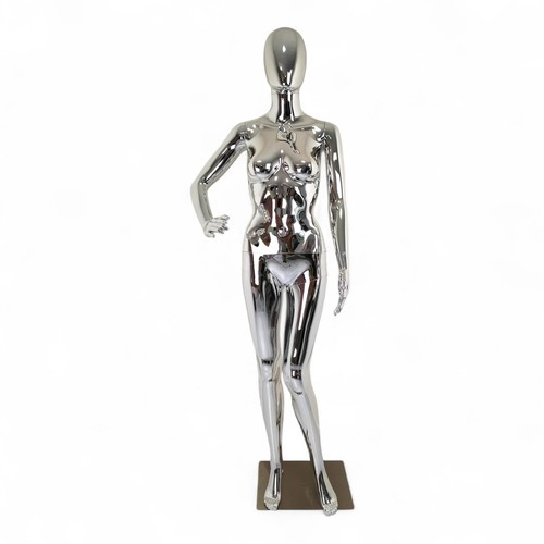 Female faceless chrome - female, display