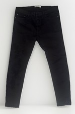 Zara Men's Black Stretch Slim Fit Jeans Black, 36W (UK)  46W (EUR)