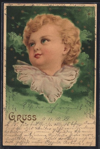 Pretty angel face with - pretty,