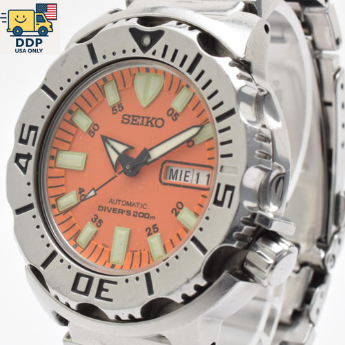 Vintage seiko orange monster - orange,