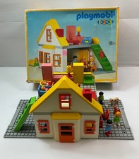 Playmobil 1 2 3-6600-Family House Playset/ Figures & Accessorie-in Original Box