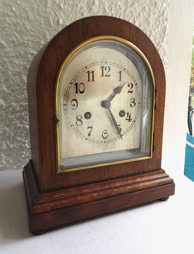Antique striking clock - antique,