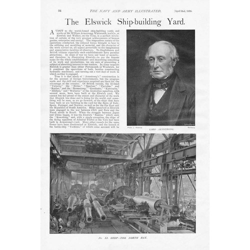 The elswick ship building - the,