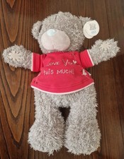 Me To You Bear Plush Soft Toy Freestanding 16” Hugging I Love You This Much