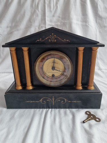 Heavy antique black slate - antique,