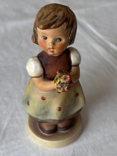 Damaged Goebel Hummel Figurine HUM 257 “For Mother” TMK-3 (1963) – West Germany