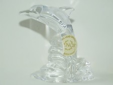 A Crystal Lenox Miniature Dolphin