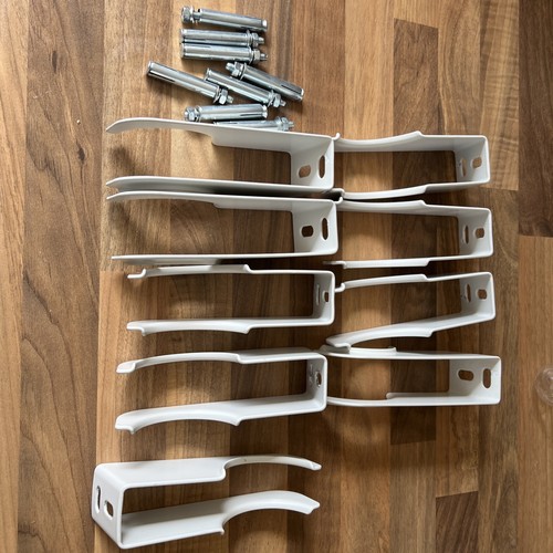 White universal dual arm - white,
