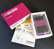 Boss BF-3 BF3 Flanger Guitar Effects Pedal Boxed Excellent - FREE POSTAGE