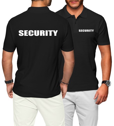 Mens security polo shirt - mens,