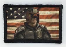 Judge Dredd USA Flag Morale