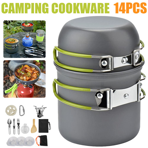 Camping cookware set - set, outdoor