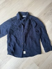 Zara Boys Navy Button-Up