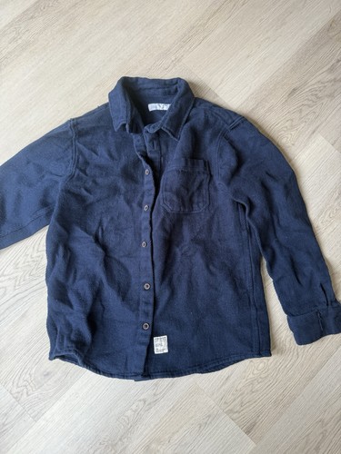 Zara boys navy button - boys, button-up