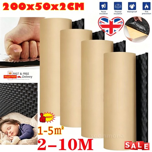 10m acoustic foam tiles wall - 10m,