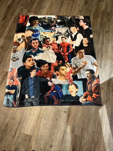 Tom holland small throw lap - tom,