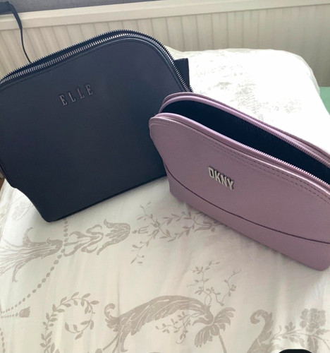 Elle black make bag and - black, make-up