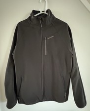 The Craghoppers Black Lined Windshield Soft Shell Jacket in size medium