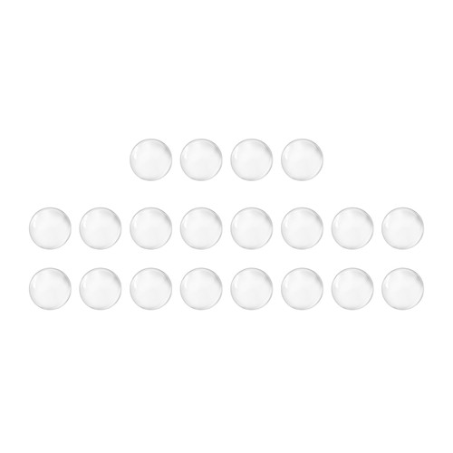 200pcs 5mm solid glass - 4.5mm, ball
