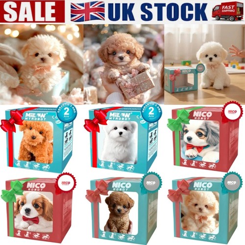Realistic robot puppy - realistic,