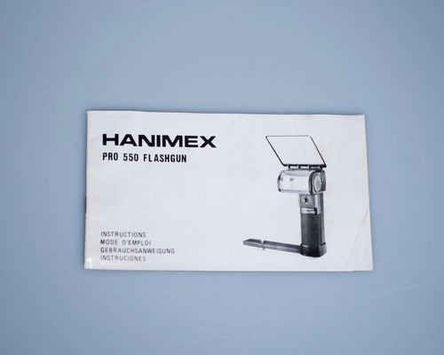 Hanimex pro 550 flashgun - hanimex,
